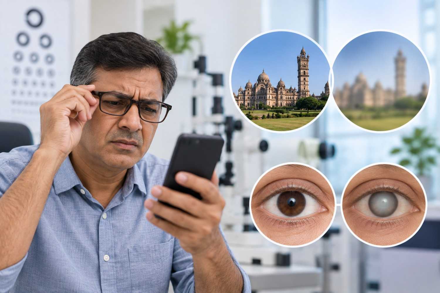 Blurry Vision After 40 in Vadodara: Is It Cataract or Something Else?