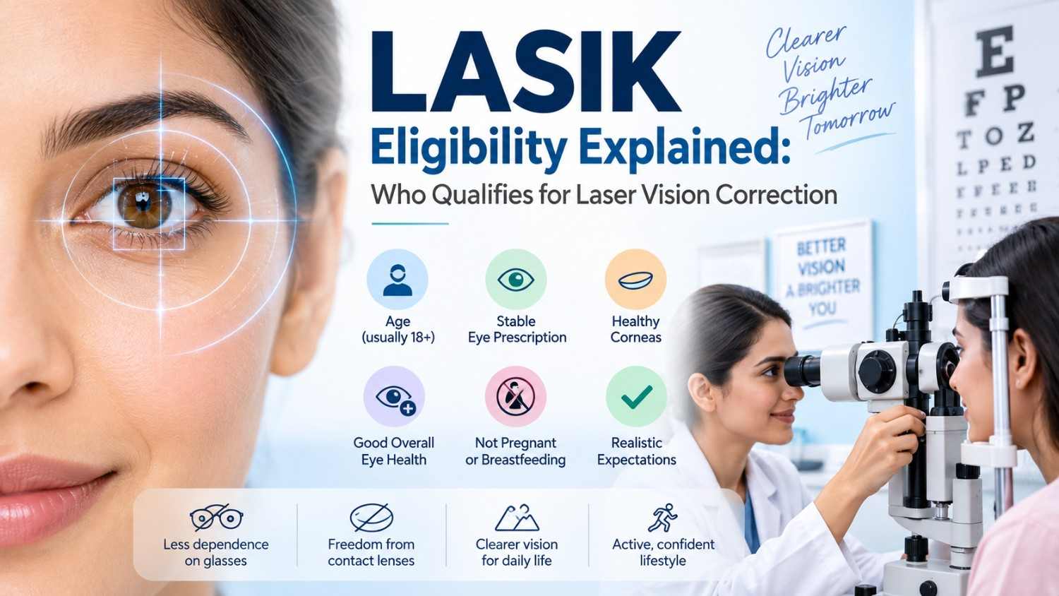 LASIK Eligibility Explained: Who Qualifies for Laser Vision Correction