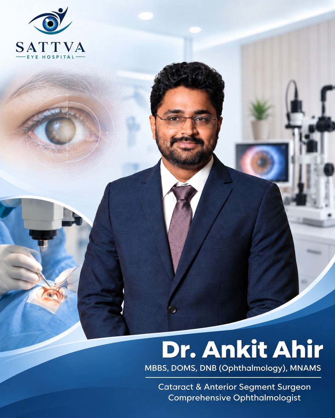 Dr. Ankit Ahir Explains: When Does a Cataract Need Surgery?