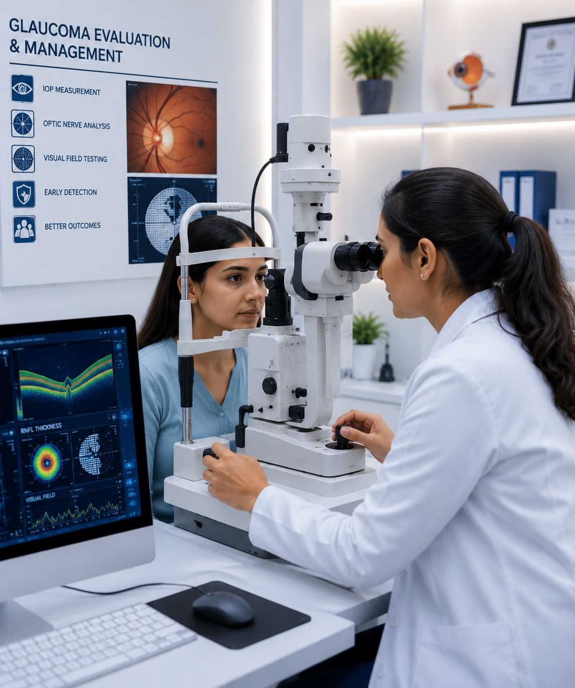 Glaucoma Evaluation and Treatment at Sattva Eye Hospital Vadodara