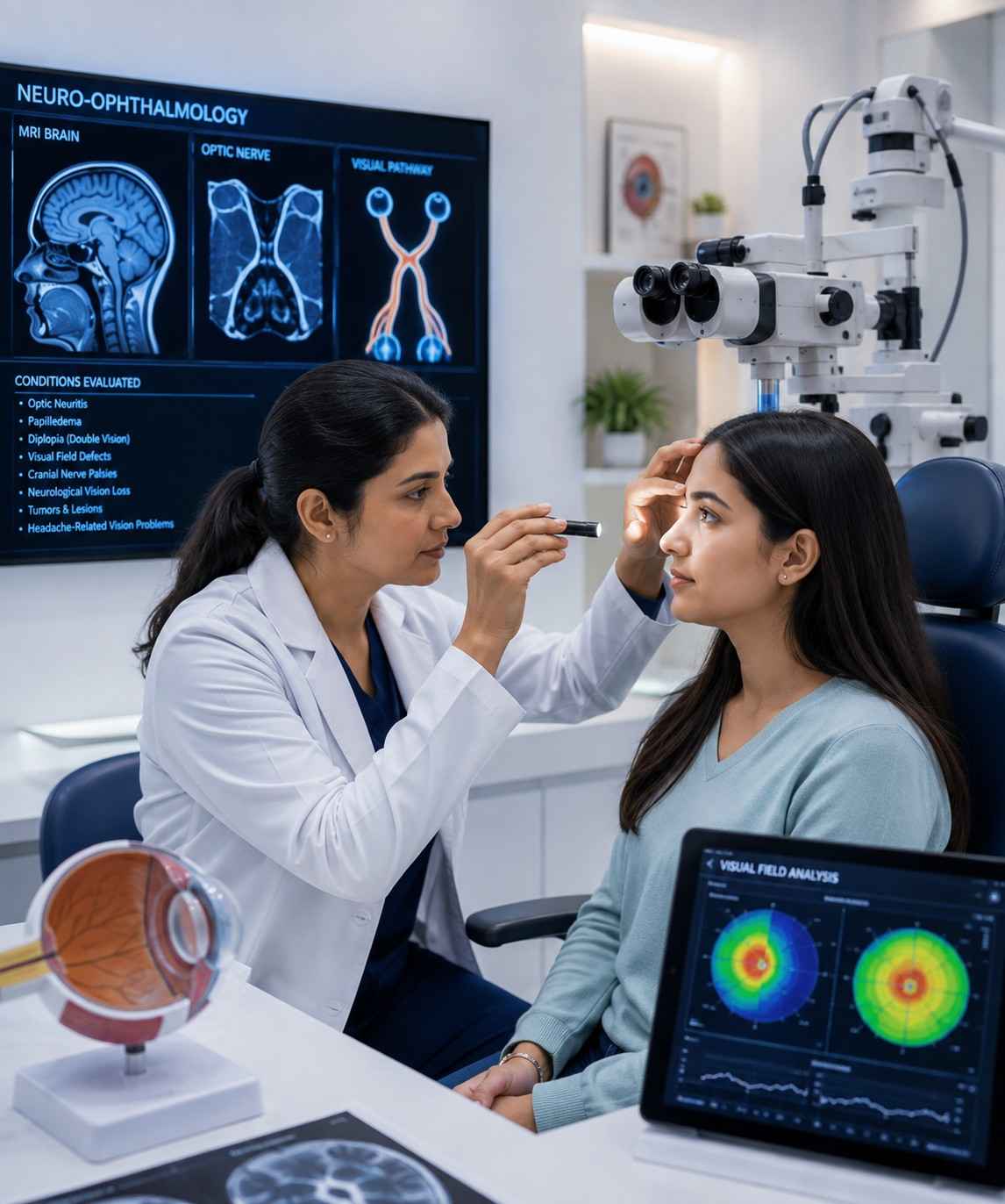 Neuro-Ophthalmology Evaluation at Sattva Eye Hospital Vadodara