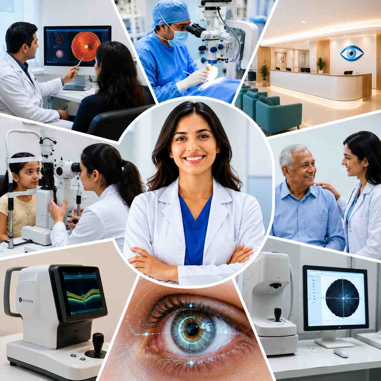 Comprehensive Eye Examination at Sattva Eye Hospital Vadodara
