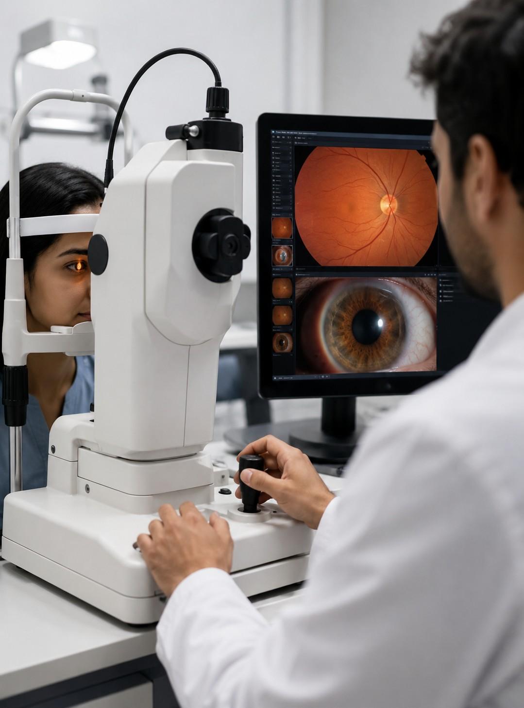 Fundus and Anterior Segment Photography at Sattva Eye Hospital Vadodara