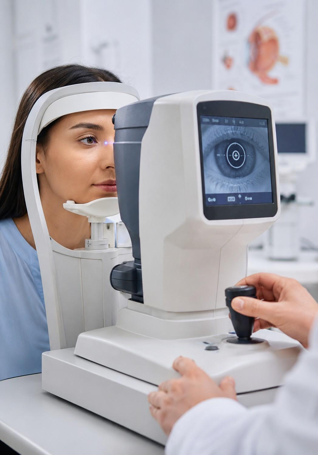 Lensometer Eyeglass Power Test in Vadodara at Sattva Eye Hospital