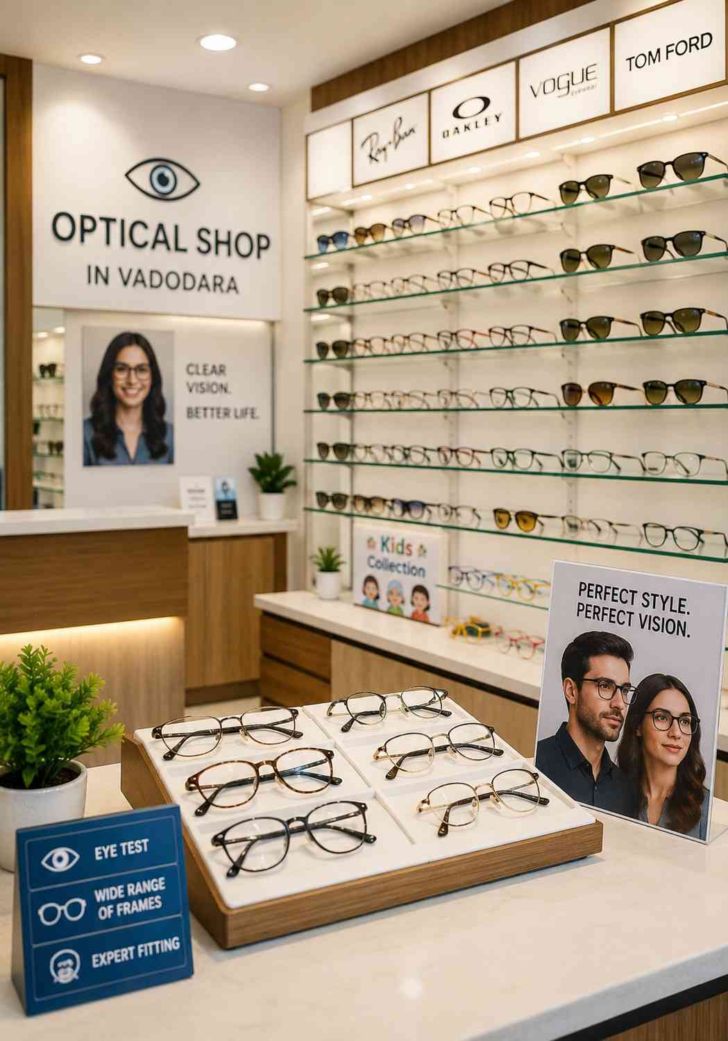 Optical Shop in Vadodara at Sattva Eye Hospital